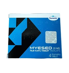 Myesed 20 mg 4 Tablet - 1 Kutu